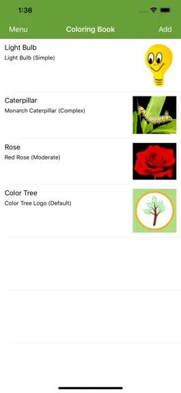 Game screenshot Color Tree Coloring Book hack