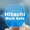 The simple interface of the Hitachi Worksafe App provides users with assistance, information and updates in a convenient, contactless and secure manner