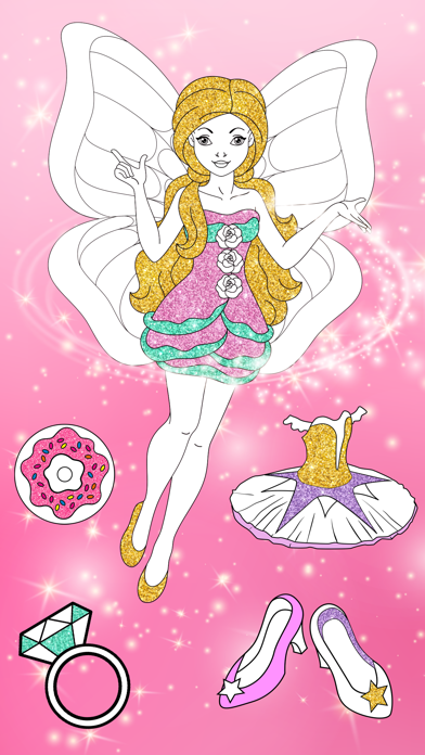 Dress up Coloring Book 2+ Screenshot