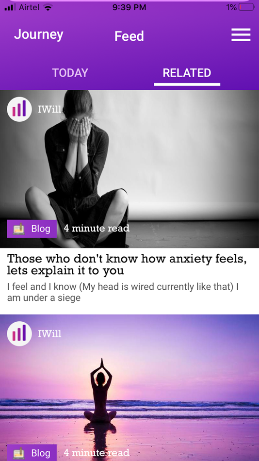 #4. IWill - Your Support System (iOS) 由: Epsyclinic