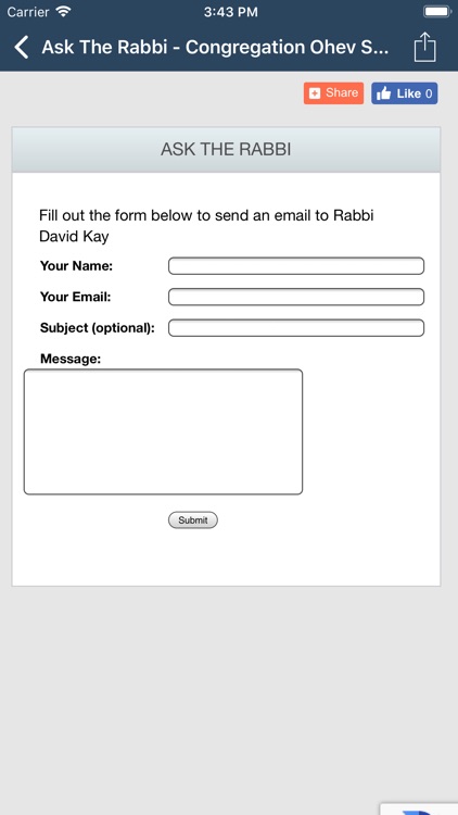 Congregation Ohev Shalom screenshot-3