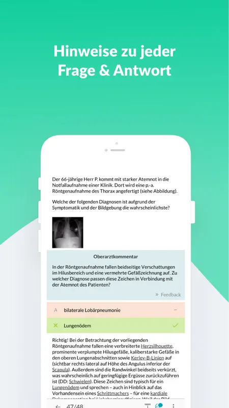 AMBOSS Kreuzen für Mediziner screenshot 5 of 9