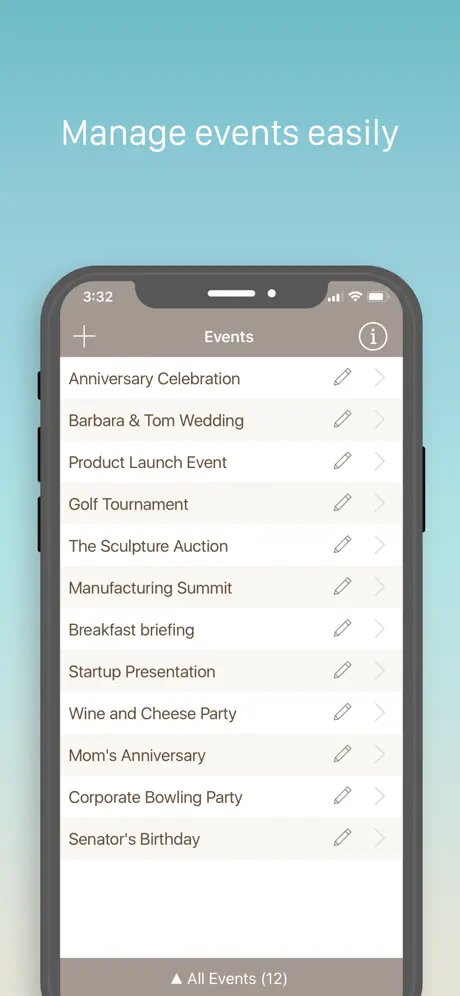 Guest List Organizer.