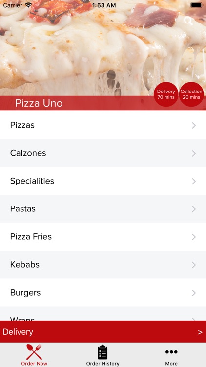 Pizza Uno Kirton In Lindsey