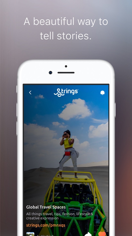 #1. Strings (iOS) Podle: Strings Media Inc.