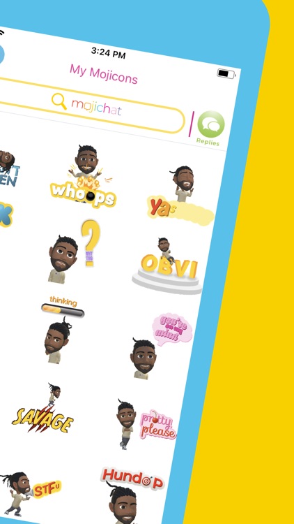 Mojichat: Animated 3D Emojis