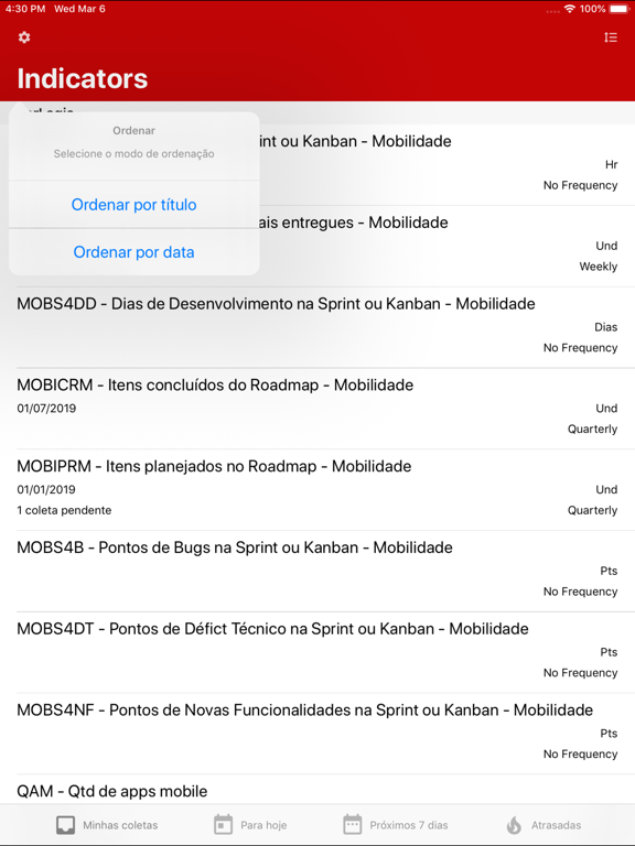 Screenshot #6 pour Qualiex Indicators