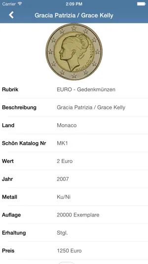 Numisbase Euro Münzen Katalog screenshot 4