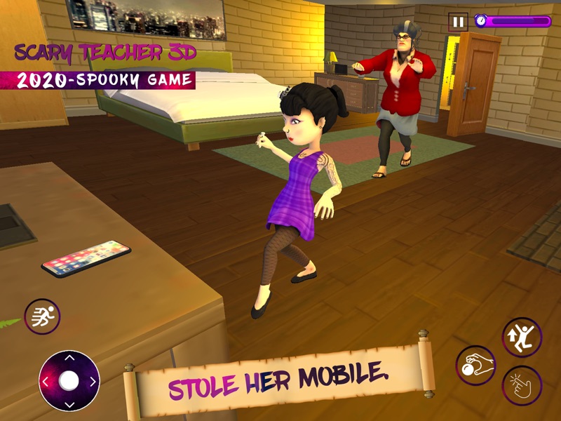 Evil Teacher Spooky 3D Game screenshot 12