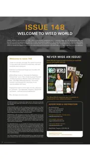 weed world magazine iPhone Captures Décran 2