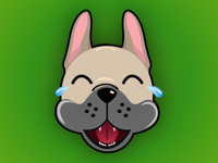 French Bulldog Emoji