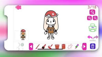 Toca Life Coloring Book Screenshot