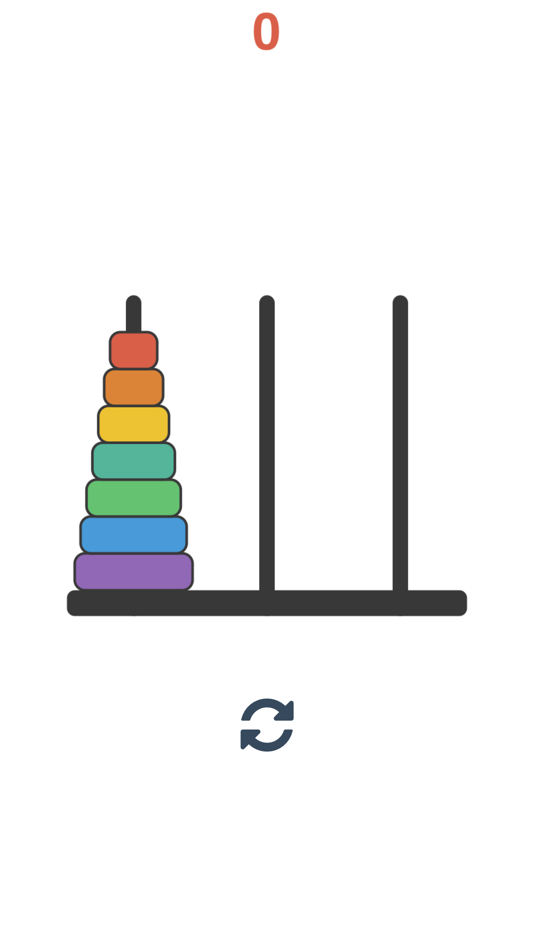 #1. Flat Tower Of Hanoi (iOS) 由: Yuki Honda