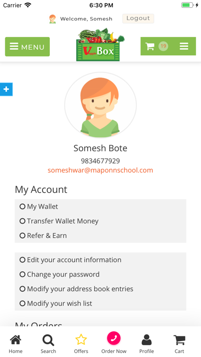 App screenshot