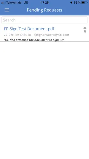 FP Sign mobile screenshot 4