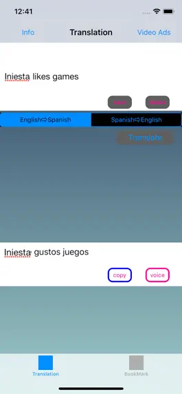 Game screenshot English to Spanish Translator. mod apk