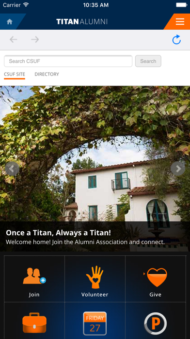 How to cancel & delete Titan Alumni from iphone & ipad 1