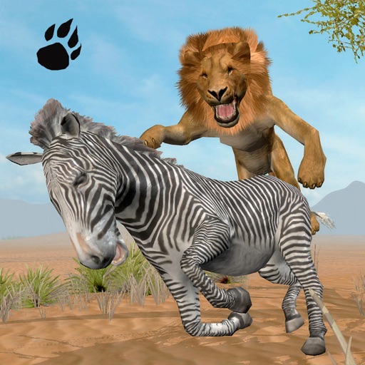 Lion Chase Icon