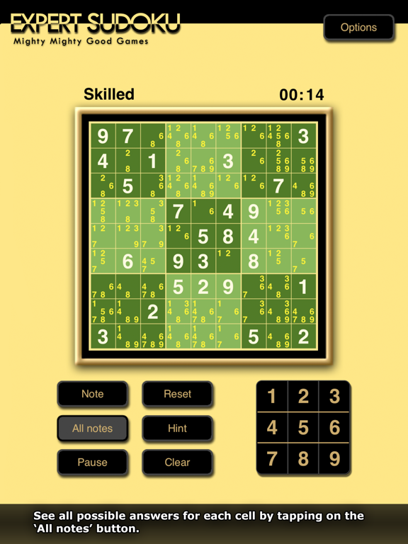 Screenshot #6 pour Expert Sudoku HD