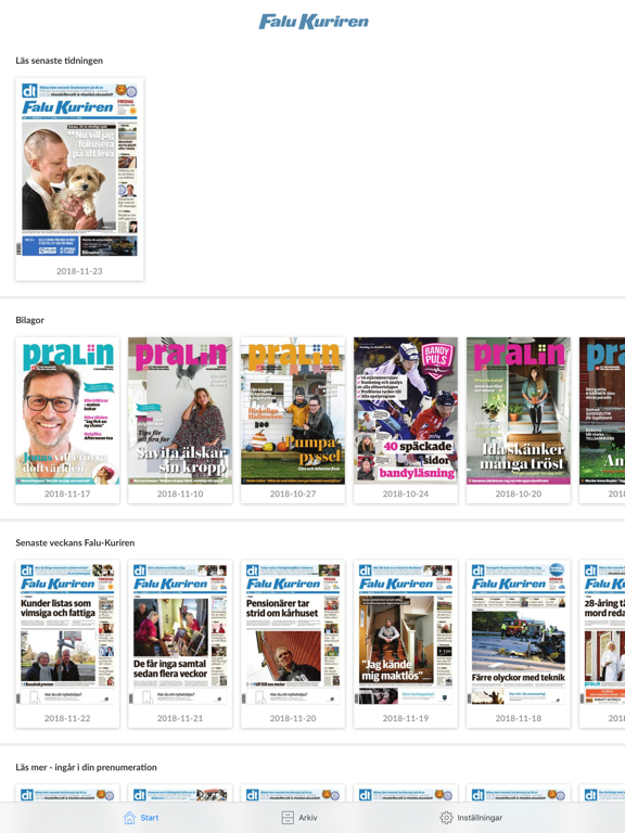 Screenshot #4 pour Falu-Kuriren e-tidning