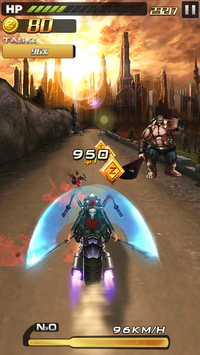 Screenshot #1 pour Death Moto 2 - zombile killer