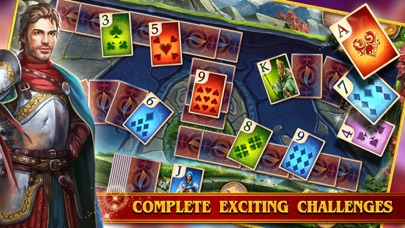 TriPeaks Solitaire Cards Queen screenshot 2