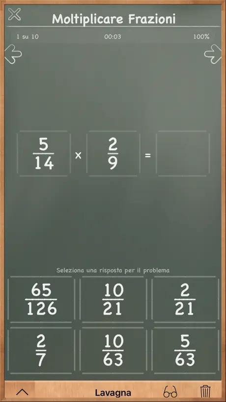 MathBoard Fractions