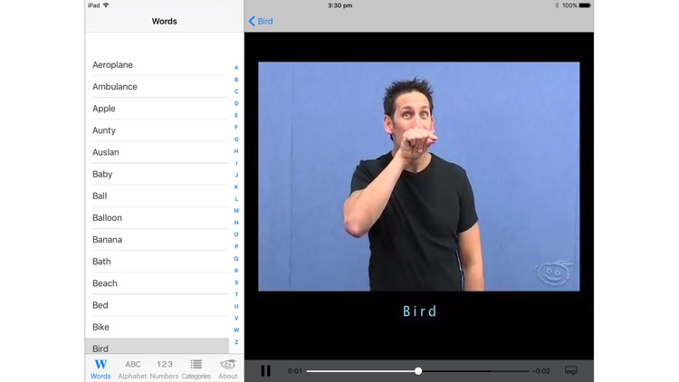 Auslan Tutor: Key Signs