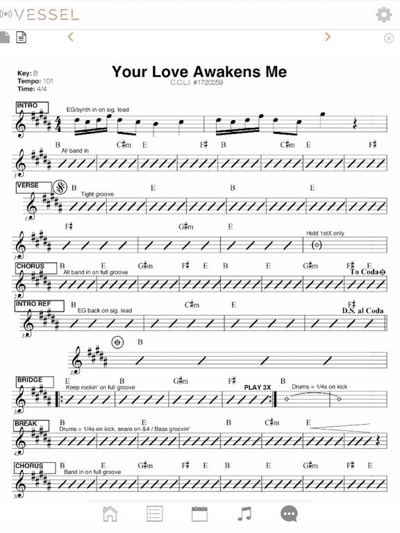 Vessel Worship iPad screenshot 2 - Productivity app
