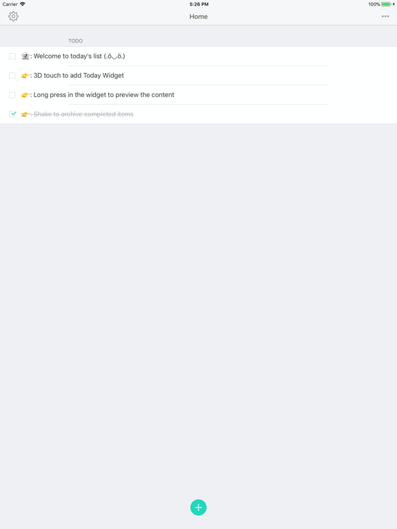Quill - Todo list iPad screenshot 4 - Productivity app