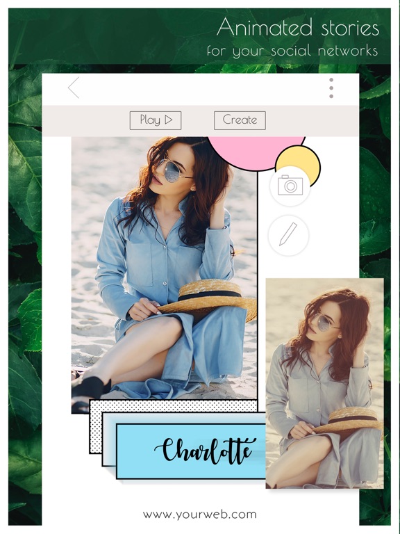 Story Collection – Templates iPad screenshot 5 - Photo & Video app
