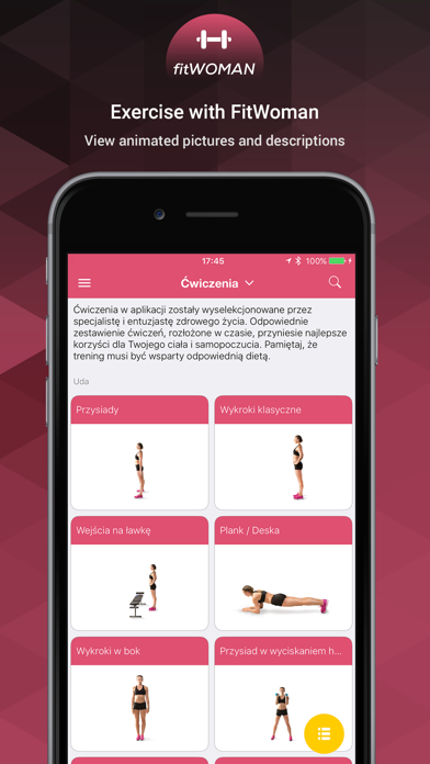 Workout for woman - Fit Women Screenshot