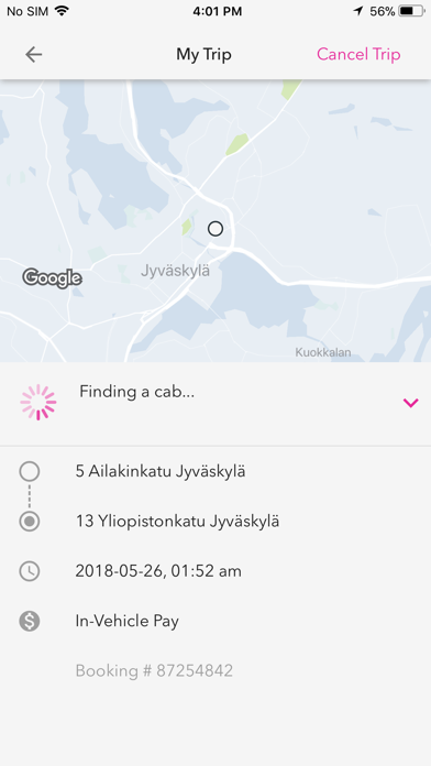 Screenshot #3 pour JYTAKSI - taksitilaus