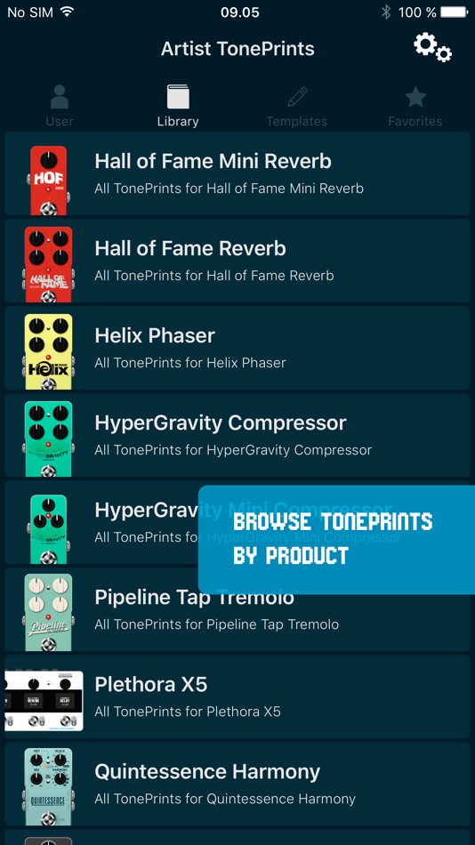 #2. TonePrint (iOS) 由: TC Electronic