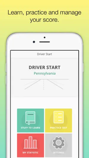 Pennsylvania DMV - Permit test screenshot 1