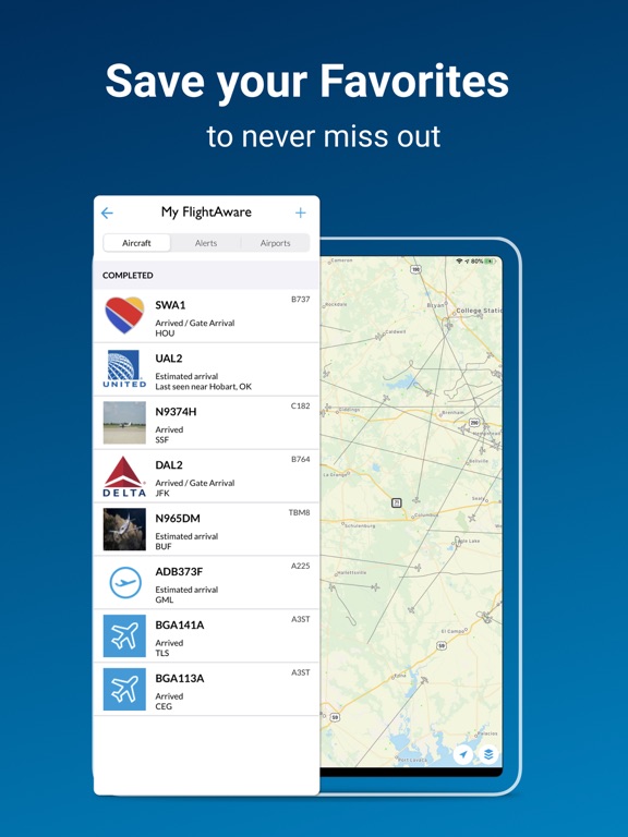 FlightAware Flight Trackerのおすすめ画像6