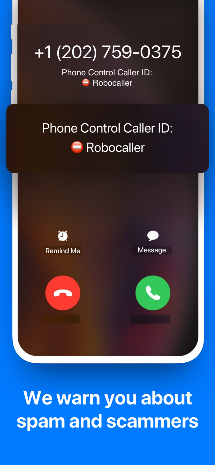 PhoneControl Block Spam Calls