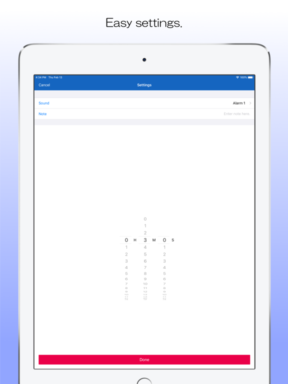 Screenshot #5 pour +1 Timer - Multiple timers