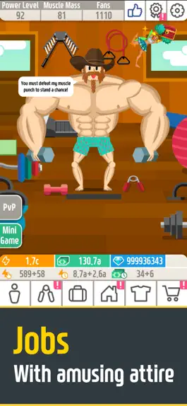 Game screenshot Muscle King 2 apk