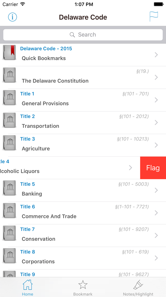 #1. Delaware Code - DE Laws (iOS) 게시자: Nirmala T V