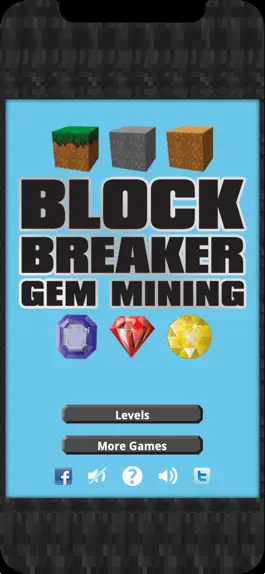 Game screenshot Block Breaker Gem Mining Game apk