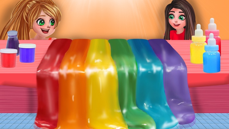 Rainbow ASMR Slime Simulator