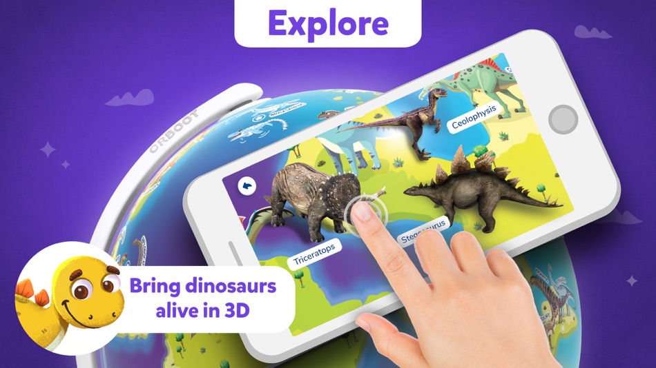 #2. Orboot Dinos AR by PlayShifu (iOS) 由: mobilizAR