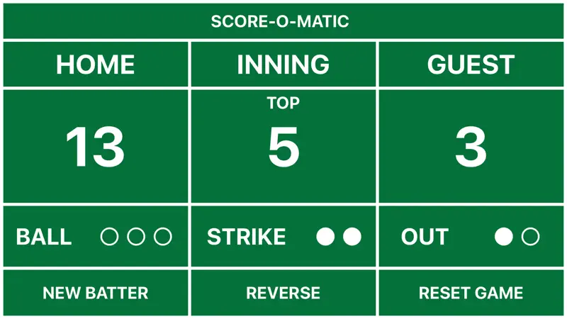 SCORE-O-MATIC screenshot 3 of 5