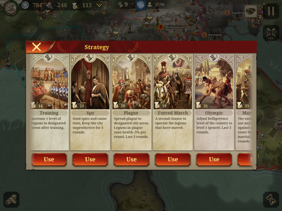 Great Conqueror: Rome iPad app afbeelding 10