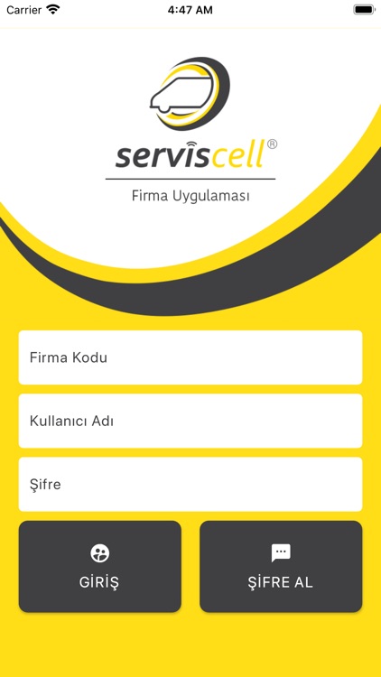 Serviscell Firma Yönetim App