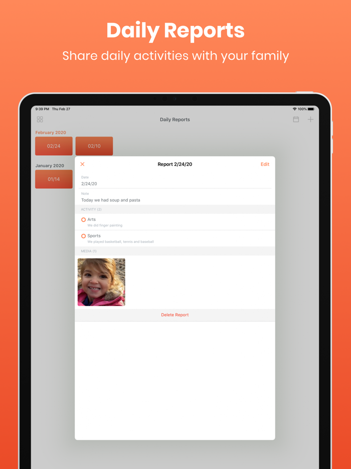 Poppinz Family Calendar App