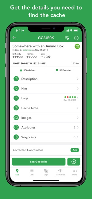 Cachly - Geocaching(圖3)-速報App