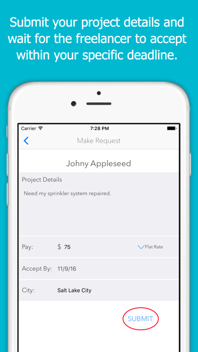 U-Pik: Freelance Finder Screenshot