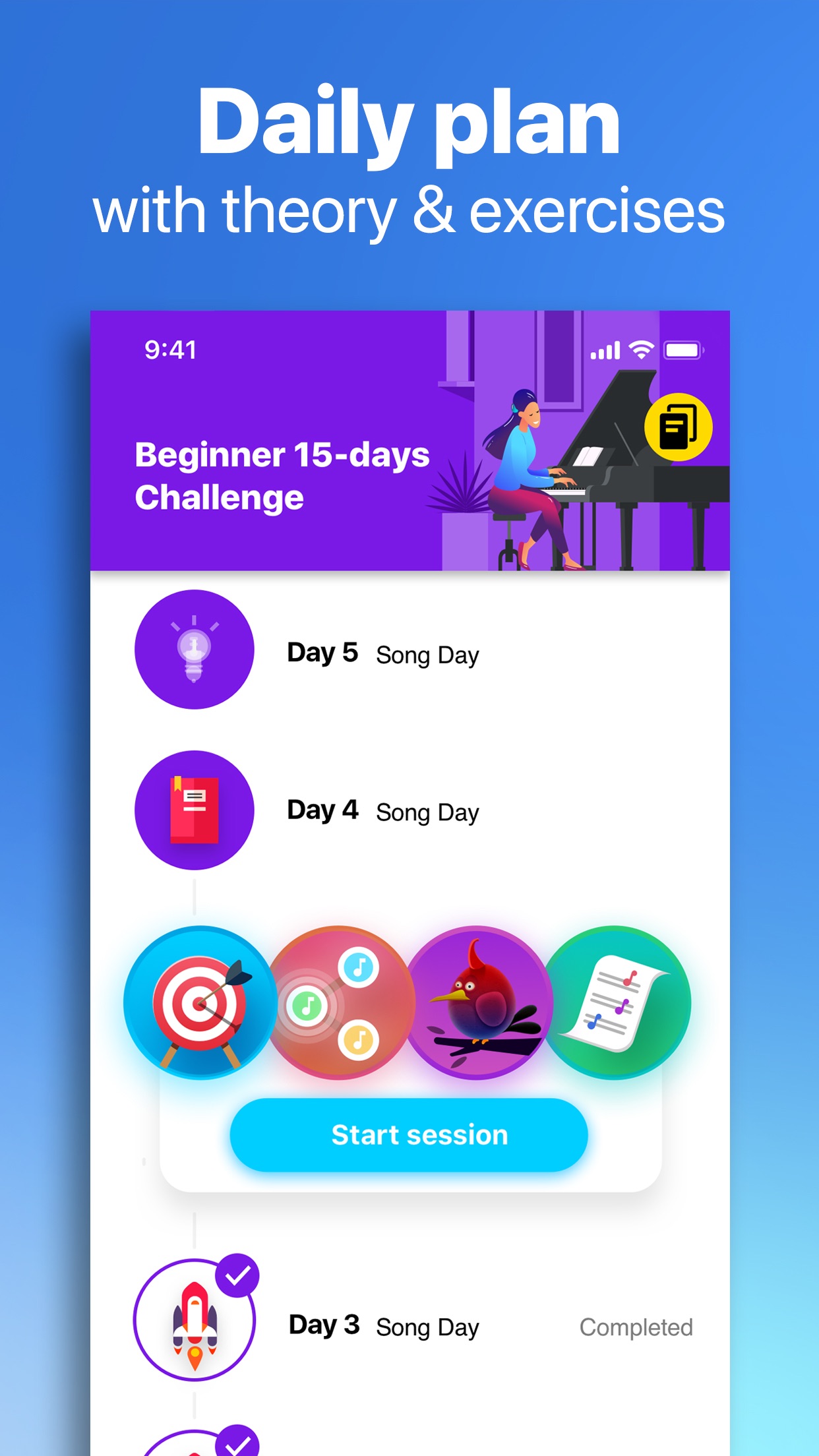 Screenshot 4 of Hello Piano - Keyboard Lessons